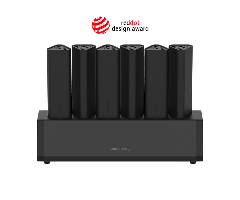 Omni Power Station 40C+ 6-Bay, USB-C, HDMI and SD