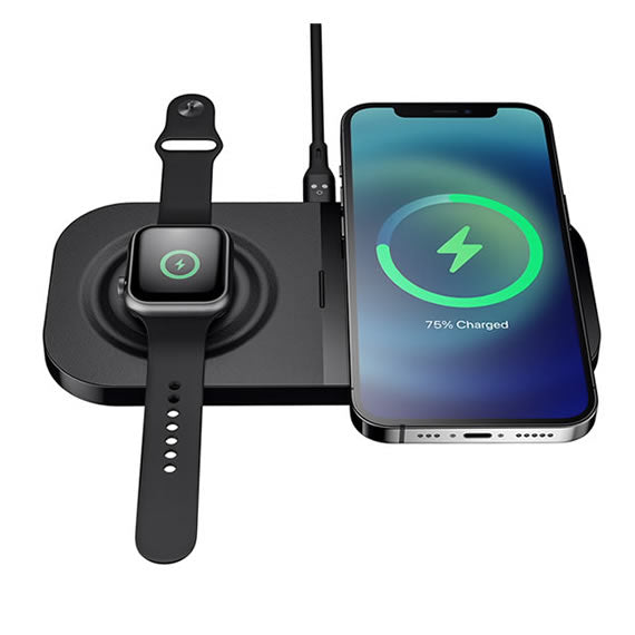 2 in 1 Wireless Charging Pad